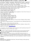 Cover page: Data File Standard for Flow Cytometry, Version FCS 3.1