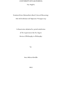 Cover page: Common-Sense Rationalism about Univocal Reasoning: Anti-Individualism and Epistemic Transparency