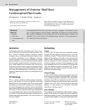 Cover page: Management of Anterior Skull Base Cerebrospinal Fluid Leaks