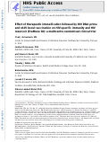 Cover page: Effect of therapeutic intensification followed by HIV DNA prime and rAd5 boost vaccination on HIV-specific immunity and HIV reservoir (EraMune 02): a multicentre randomised clinical trial