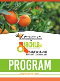 Cover page: Program of the 2019 Joint Conference of IOCV XXI and IRCHLB VI