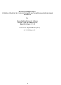 Cover page: Reconceptualizing Context: A Multilevel Model of the Context of Reception and Second‐Generation Educational Attainment