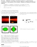 Cover page: Erratum: “Adiabatic matching of particle bunches in a plasma-based accelerator in the presence of ion motion” [Phys. Plasmas 28, 053102 (2021)]