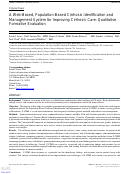 Cover page: A Web-Based, Population-Based Cirrhosis Identification and Management System for Improving Cirrhosis Care: Qualitative Formative Evaluation.