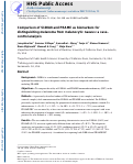 Cover page: Comparison of S100A8 and PRAME as biomarkers for distinguishing melanoma from melanocytic naevus: a case–control analysis