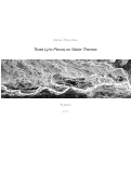 Cover page: Three Lyric Pieces on Water Themes