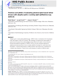 Cover page: Promises and pitfalls of evaluating photoreceptor-based retinal disease with adaptive optics scanning light ophthalmoscopy (AOSLO)