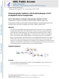 Cover page: Chemoenzymatic synthesis of N-acetyl analogues of 9-O-acetylated b-series gangliosides