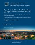 Cover page: Approaches to cost-effective near-net zero energy new homes with time-of-use value of energy and battery storage
