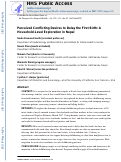 Cover page: Perceived Conflicting Desires to Delay the First Birth: A Household-Level Exploration in Nepal.