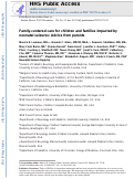 Cover page: Family-Centered Care for Children and Families Impacted by Neonatal Seizures: Advice From Parents