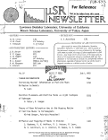 Cover page: E&amp;E Newsletter (July 1995)