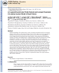 Cover page: A coupled biventricular finite element and lumped-parameter circulatory system model of heart failure