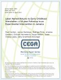 Cover page: Labor Market Returns to Early Childhood Stimulation: a 20-year Followup to an Experimental Intervention in Jamaica