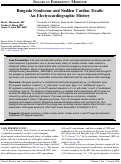 Cover page: Brugada Syndrome and Sudden Cardiac Death: An Electrocardiographic History