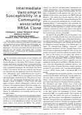 Cover page: Intermediate Vancomycin Susceptibility in a Community-associated MRSA Clone - Volume 13, Number 3—March 2007 - Emerging Infectious Diseases journal - CDC