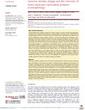 Cover page: Cenozoic climate change and the evolution of North American mammalian predator ecomorphology