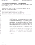 Cover page: Extremely metal-poor galaxies with HST/COS: laboratories for models of low-metallicity massive stars and high-redshift galaxies