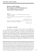 Cover page: Powers of the ScriptPrescription and Performance in Turn-of-the-Century France