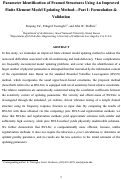 Cover page: Parameter Identification of Framed Structures Using an Improved Finite Element Model Updating Method—Part I: Formulation and Validation