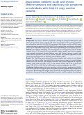 Cover page: Associations between acute and chronic lifetime stressors and psychosis-risk symptoms in individuals with 22q11.2 copy number variants.