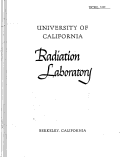 Cover page: ALPHA-PARTICLE AND GAMMA-RAY SPECTRA OF THE DECAY SERIES