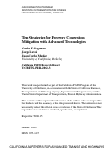 Cover page: Ten Strategies for Freeway Congestion Mitigation with Advanced Technologies