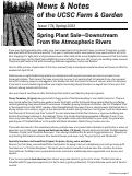 Cover page of News &amp; Notes of the UCSC Farm &amp; Garden, Issue 174