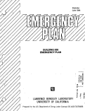 Cover page: Emergency Plan - Building 938