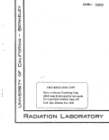 Cover page: ELASTIC D-P SCATTERING AT 190 MEV