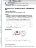 Cover page: On the Possibility of Facilitated Diffusion of Dendrimers Along DNA.