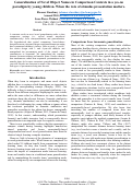 Cover page: Generalization of Novel Object Names in Comparison Contexts in a yes-no
paradigm by young children. When the rate of stimulus presentation matters.