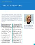Cover page of I Am an ECMO Nurse