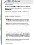 Cover page of The Impact of Surgical Posterior Nasal Nerve Cryoablation on Symptoms and Disease-Specific Quality of Life in Patients With Chronic Rhinitis