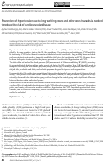 Cover page: Prevention of hypertension due to long working hours and other work hazards is needed to reduce the risk of cardiovascular disease.