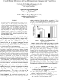 Cover page: Cross-Cultural Differences in Use of Comparisons: Imagery and Visual Cues