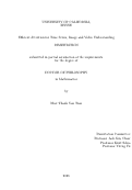 Cover page of Efficient Attention for Time Series, Image and Video Understanding