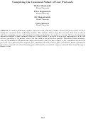 Cover page: Computing the Canonical Subset of User Protocols