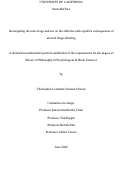 Cover page: Investigating the role of age and sex on the affective and cognitive consequences of alcohol binge-drinking