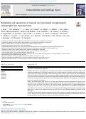 Cover page: Reliability and agreement of manual and automated morphological radiographic hip measurements.