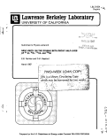 Cover page: NEW LIMITS ON THE DOUBLE BETA DECAY HALF-LIVES OF 94Zr, 96Zr, ll6Cd, AND 124Sn