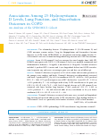 Cover page: Associations Among 25-Hydroxyvitamin D&nbsp;Levels, Lung Function, and Exacerbation Outcomes in COPD: An Analysis of the SPIROMICS Cohort.