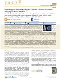 Cover page: Peptidoglycan-Targeted [18F]3,3,3-Trifluoro-d-alanine Tracer for Imaging Bacterial Infection.