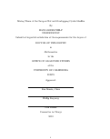 Cover page: Mixing Times of the Swap-or-Not and Overlapping Cycles Shuffles