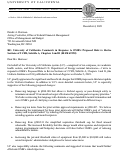 Cover page of UC Comments on OMB's Proposed Rule to Revise Sections of 2 CFR, Subtitle A, Chapters I and II (88 FR 69390)