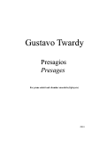 Cover page: Presagios