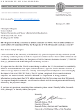 Cover page of UC Request for a 60-day Extension to Submit Comments on NASA "New Conflict of Interest and Conflict of Commitment Policy for Recipients of NASA Financial Assistance Awards"