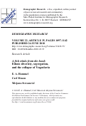 Cover page: A fish stinks from the head: Ethnic diversity, segregation, and the collapse of Yugoslavia.