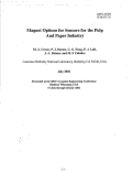 Cover page: Magnet options for sensors for the pulp and paper industry