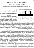 Cover page: A Closer Look at Demand Bids in California ISO Energy Market